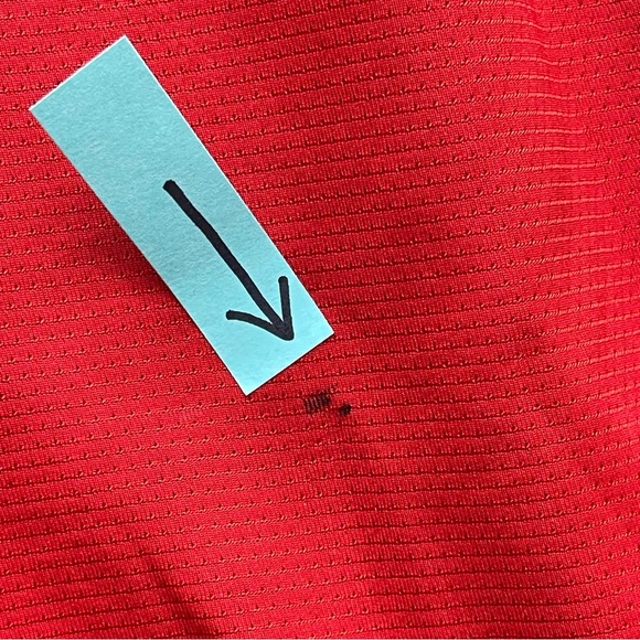 Men's Nike Red Dri Fit 22 inch Athletic Basketball Shorts, L - Picture 10 of 10